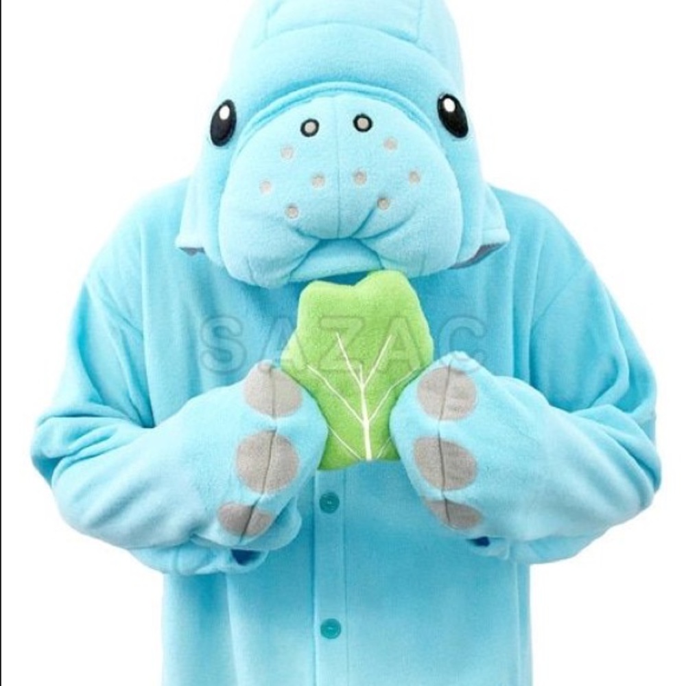 Adult manatee onesie